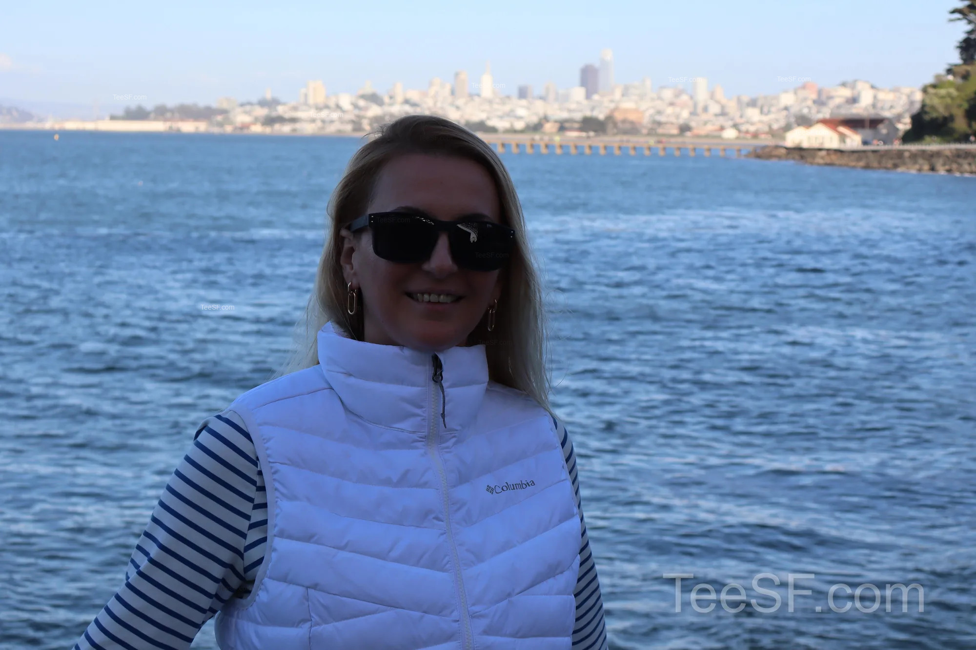 golden Gate Beach Waterfront Portrait during a Stripe Sessions 2026 visit in San Francisco.